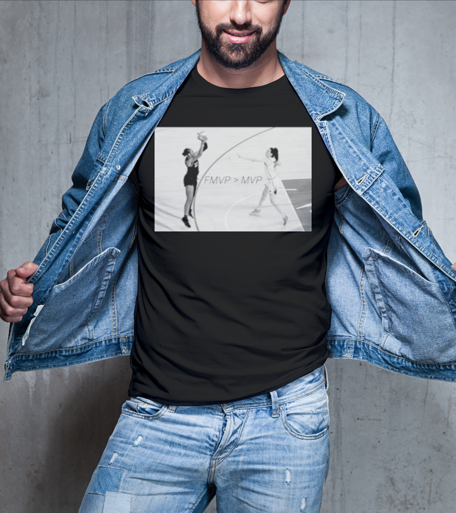 A’ja Wilson FMVP > MVP Basketball T-Shirt