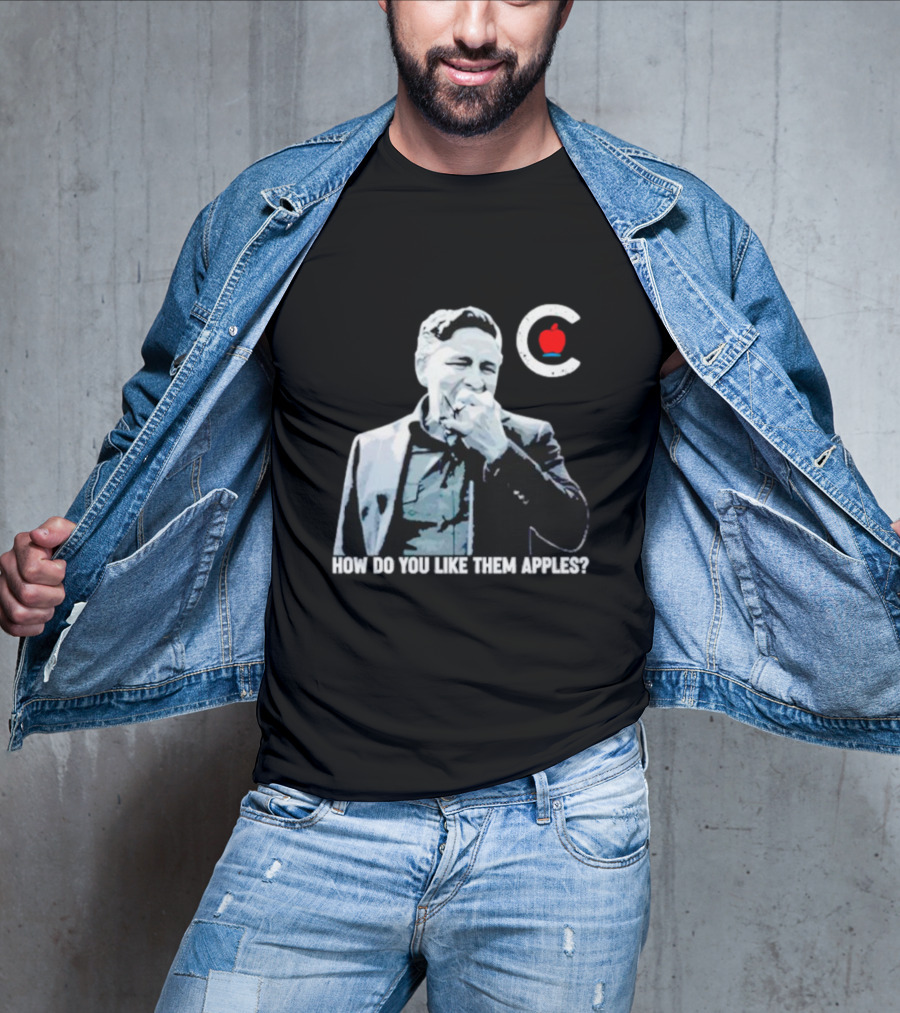 How Do You Like Them Apples Pierre Bring It Home Poilievre Eating Apple T-Shirt