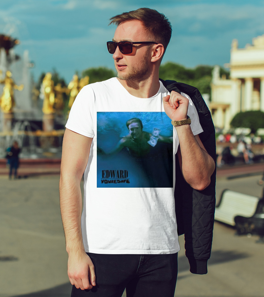 Edward Youresafe Underwater Dollar Chase T-Shirt