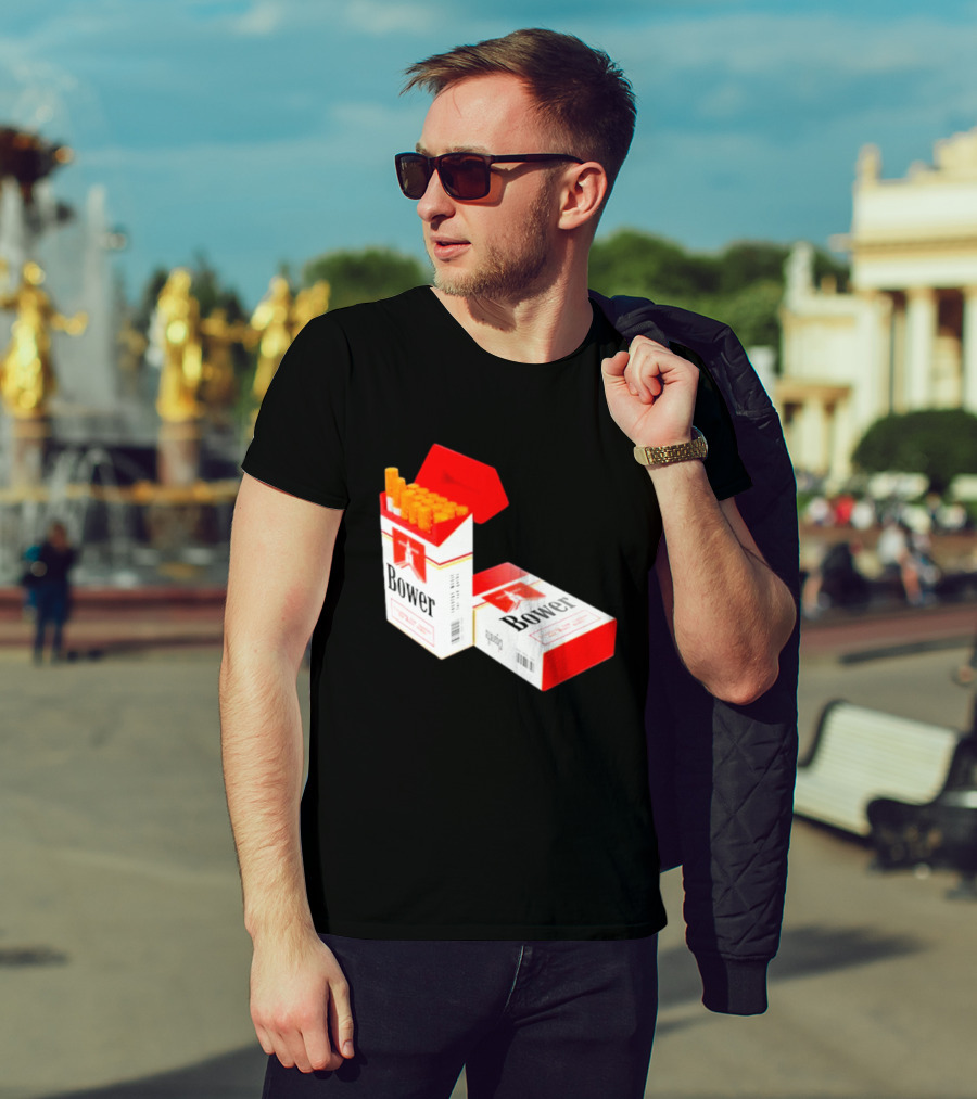 Heaven In Your Eyes Bower Cigarette Pack T-Shirt