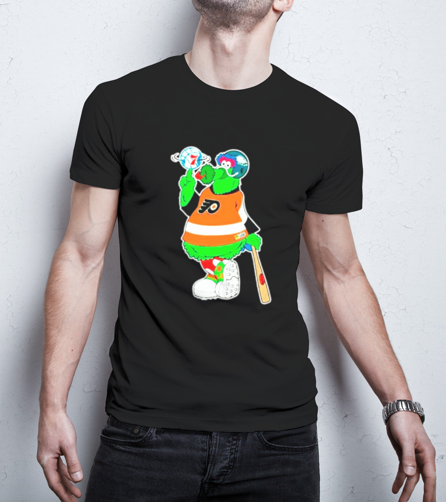 Philly Phanatic Philadelphia Flyers NHL Fan Art Sports T-Shirt