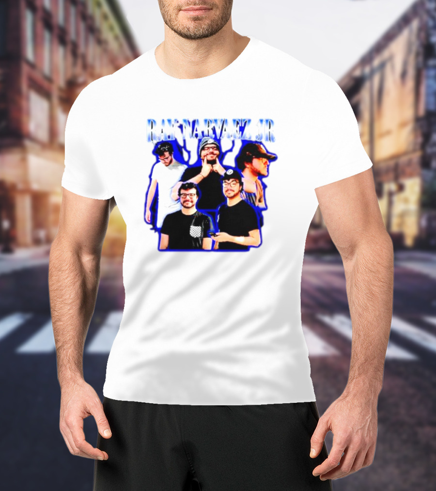 Ray Narvaez Jr Collage Of Five Poses T-Shirt
