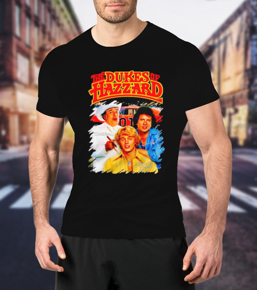 The Dukes Of Hazzard 01 Cast Signature T-Shirt