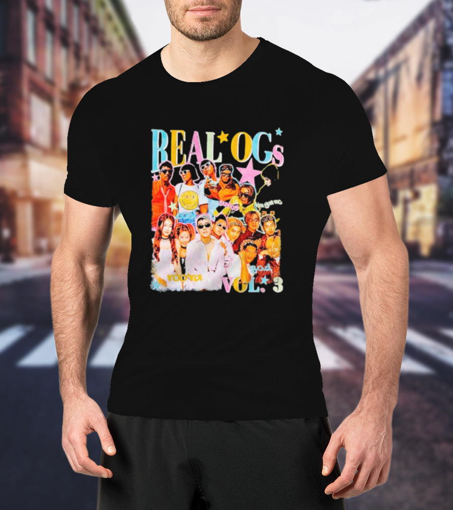 REAL OGs Vol. 3 Vintage Throwback Iconic Characters And Stars T-Shirt