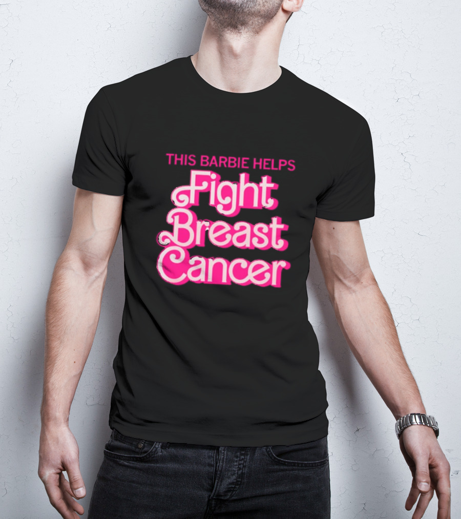 This Barbie Helps Fight Breast Cancer T-Shirt