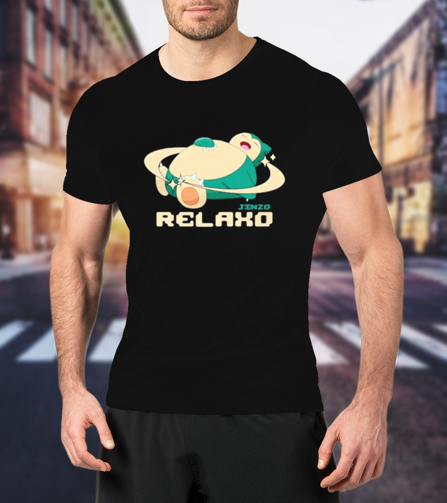 Day Dreamer Jinzo Relaxo Pokemon Snorlax T-Shirt