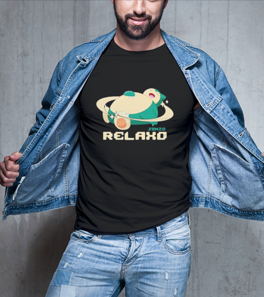 Day Dreamer Jinzo Relaxo Pokemon Snorlax T-Shirt
