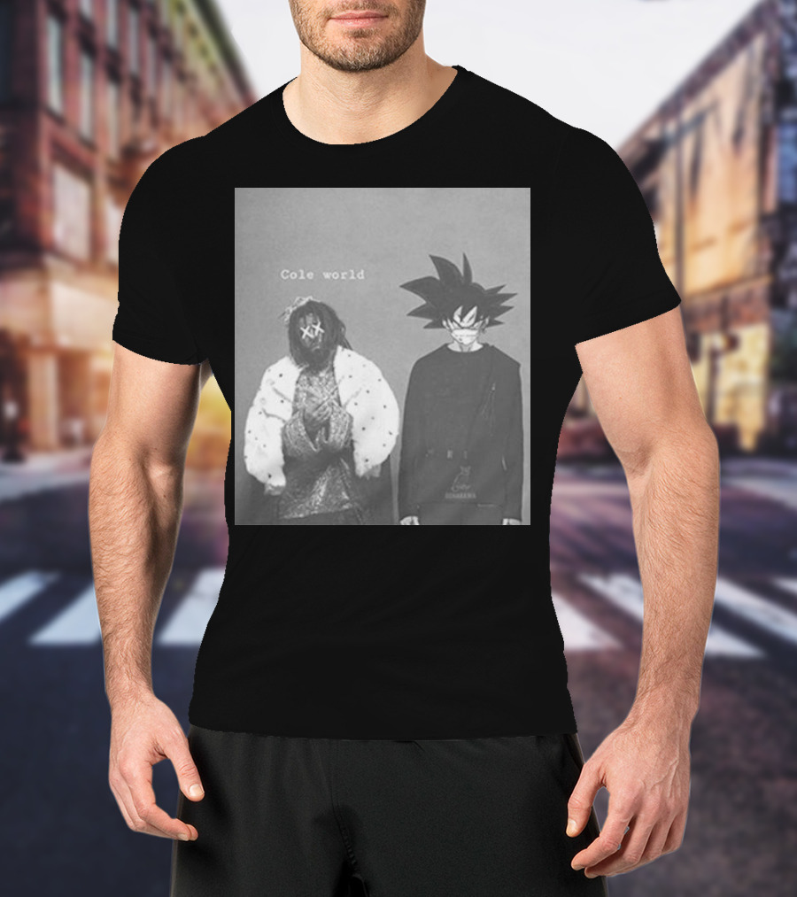 Cole World Dragon Ball Goku J Cole T-Shirt