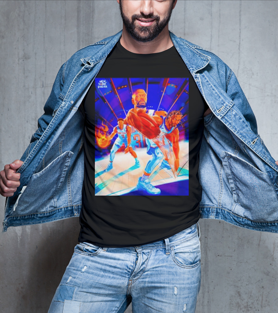 New York Forever Basketball Fireball Legends Stadium Action T-Shirt
