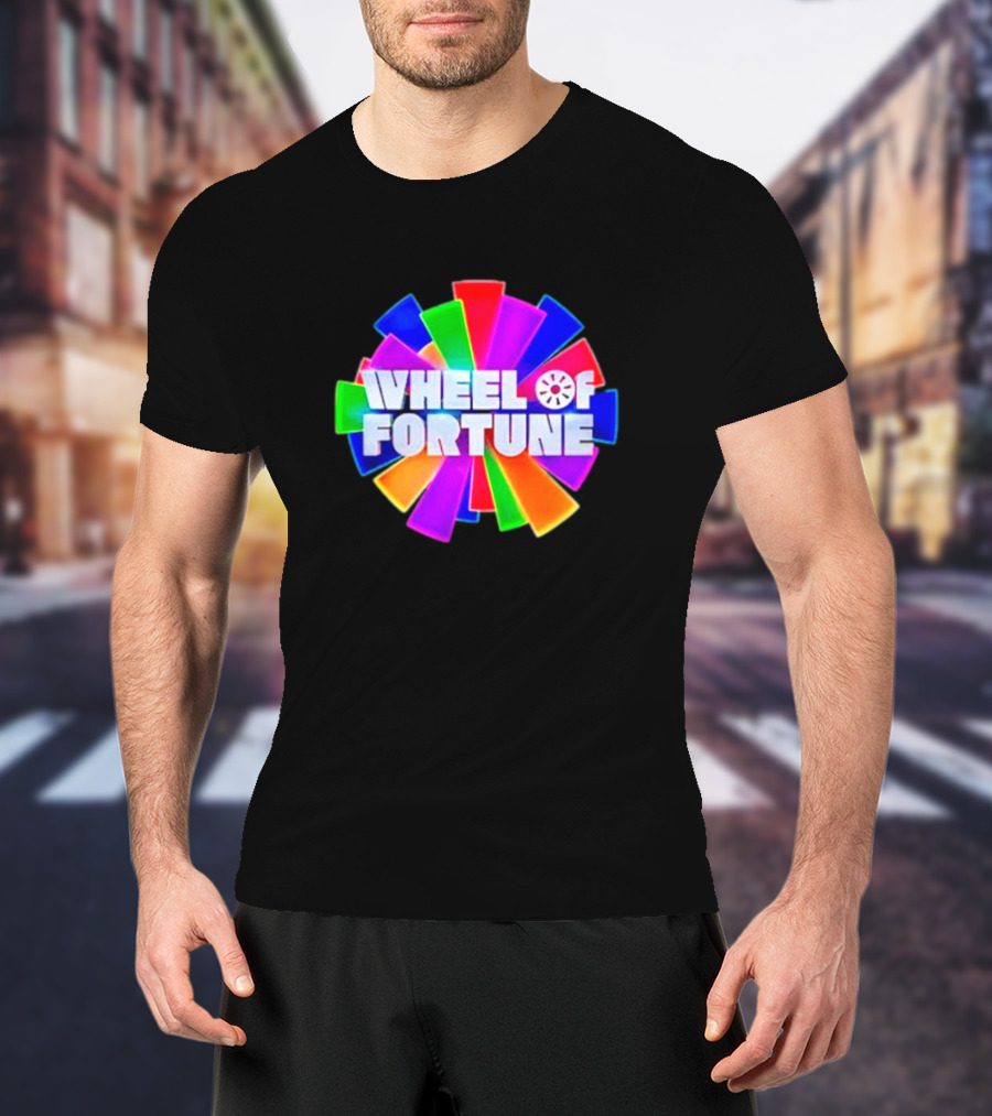 Wheel Of Fortune Colorful Iconic T-Shirt