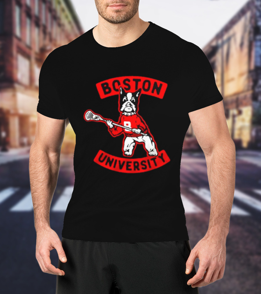 Boston University Terriers Lacrosse Vintage T-Shirt