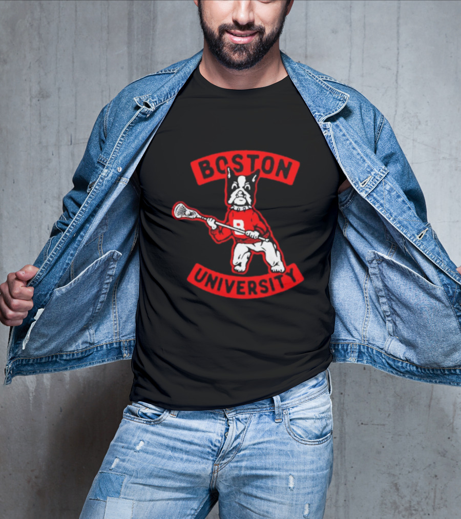 Boston University Terriers Lacrosse Vintage T-Shirt