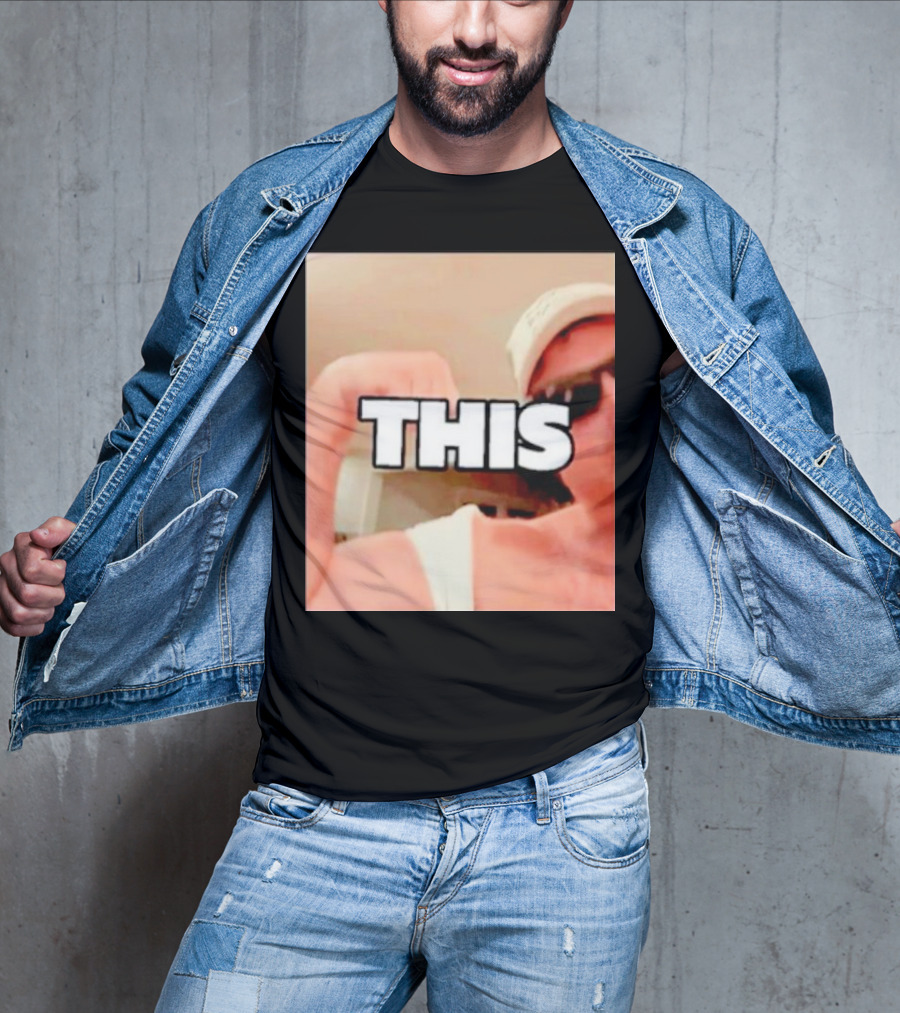 Dave Portnoy This Elio Imbornone Sunglasses Flexing T-Shirt