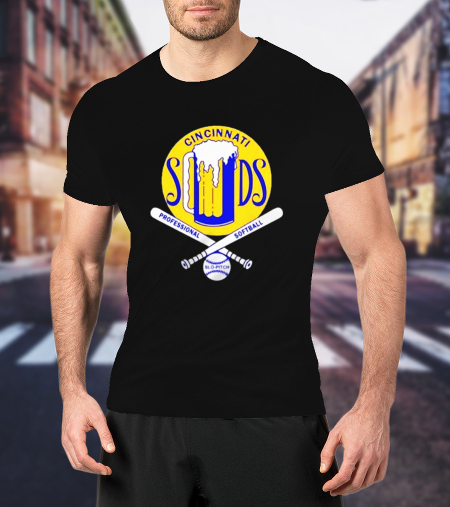 Cincinnati Sounds Professional Softball Slo-Pitch T-Shirt