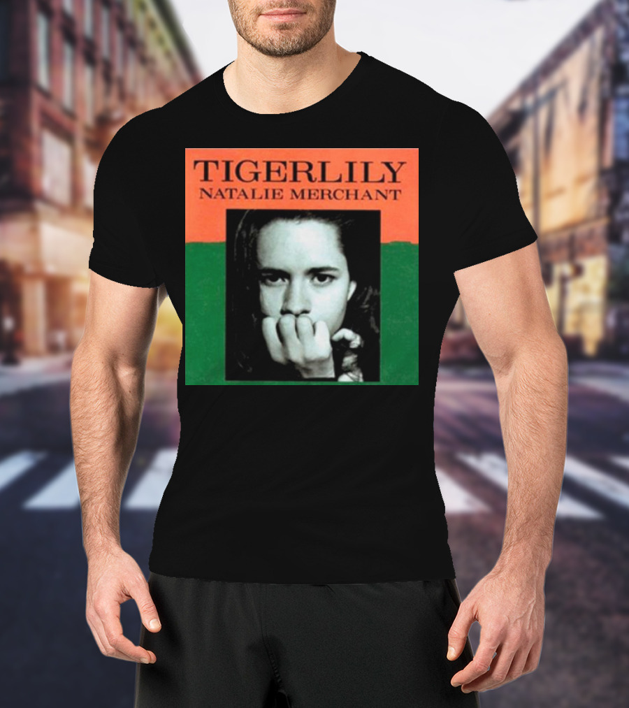 Natalie Merchant Tigerlily Album Cover T-Shirt