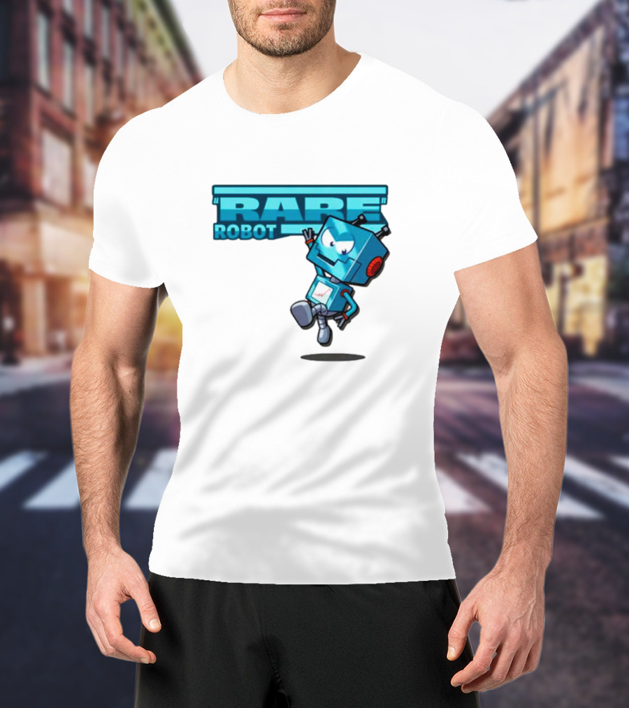 Rare Robot Character T-Shirt