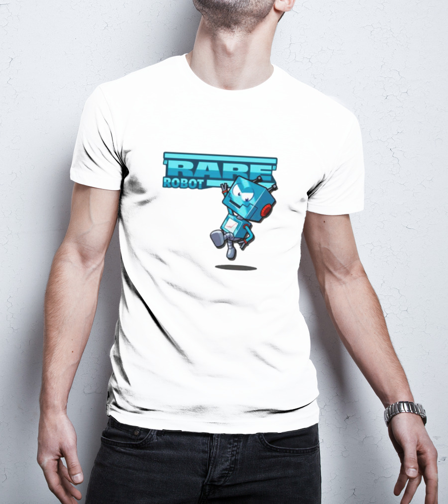 Rare Robot Character T-Shirt