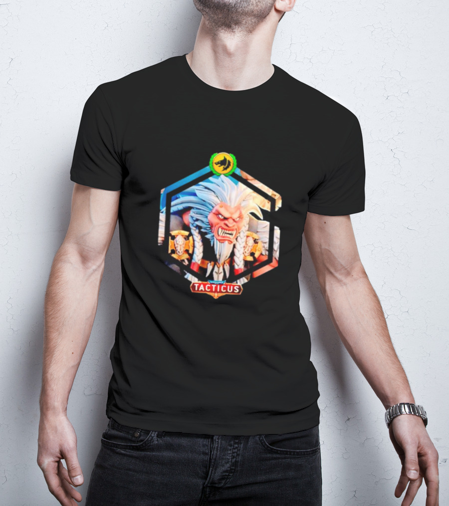 Warhammer 40000 Tacticus Space Iconic Character Emblem T-Shirt