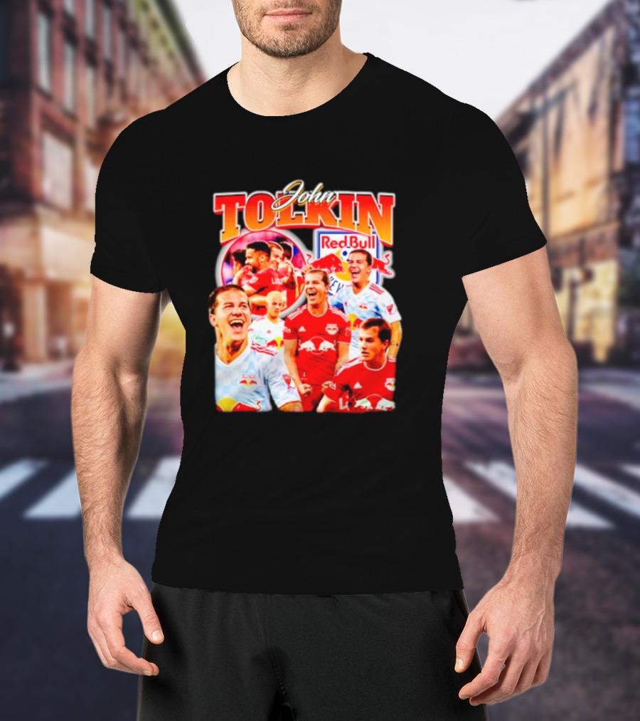 John Tolkin Red Bull Soccer Bootleg T-Shirt