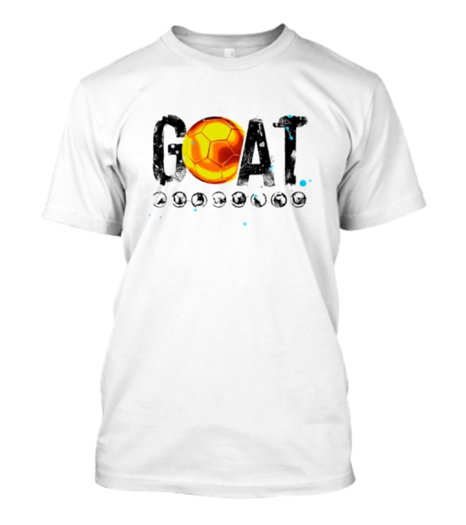 Ballon D'Or Goat With 8 Awards El Mejor Del Mundo T-Shirt