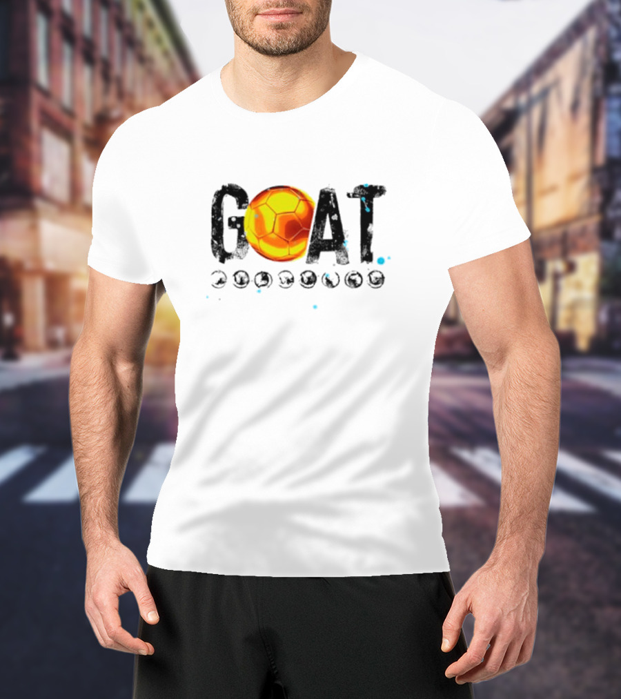 Ballon D'Or Goat With 8 Awards El Mejor Del Mundo T-Shirt