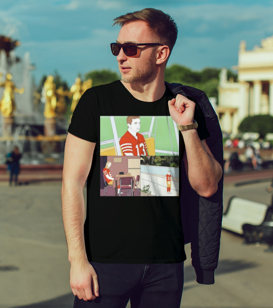 Bye Week Mood Football Reflection Trio T-Shirt