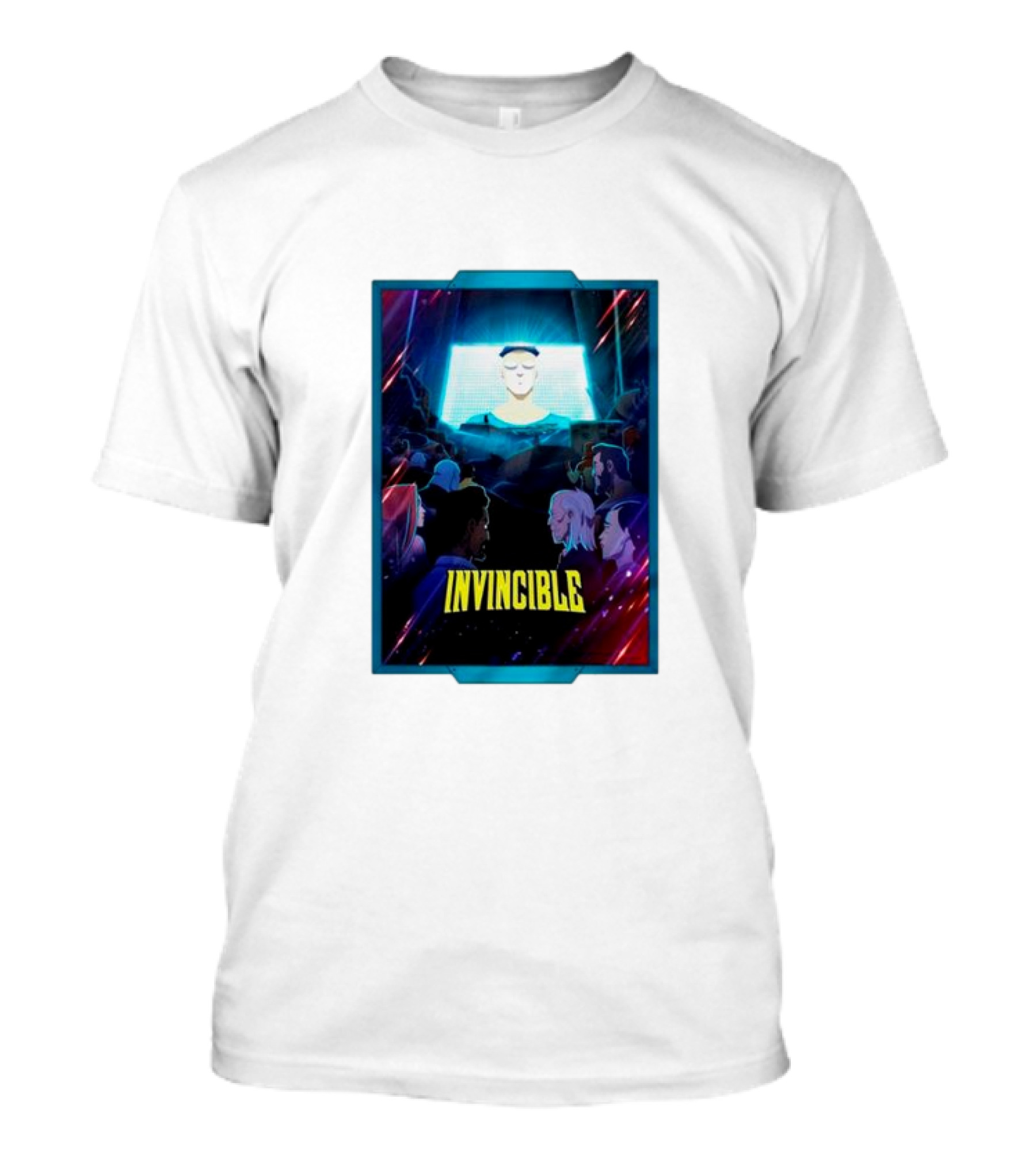 Invincible Season Two Episode One Animated Characters And Vibrant Colors T-Shirt