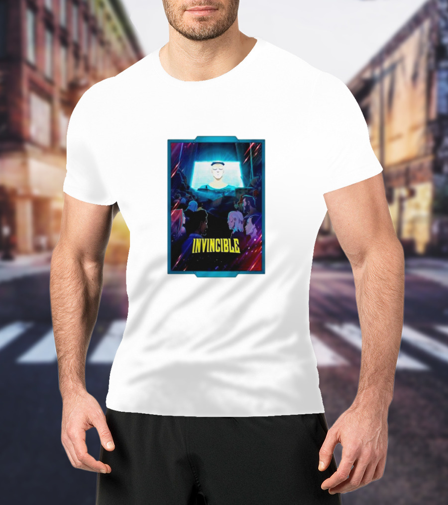 Invincible Season Two Episode One Animated Characters And Vibrant Colors T-Shirt