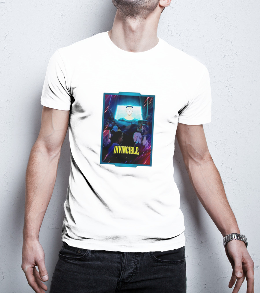 Invincible Season Two Episode One Animated Characters And Vibrant Colors T-Shirt