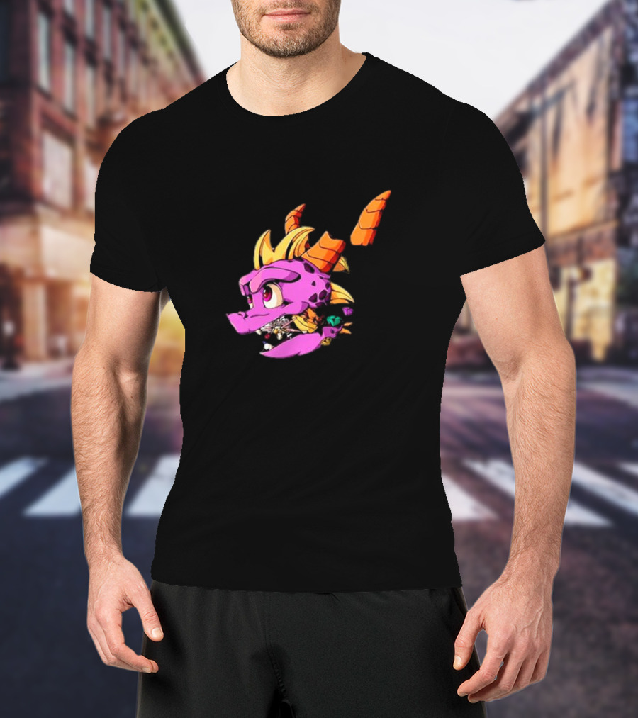 Spyro Capsule Game Adventure Dragon Fan T-Shirt