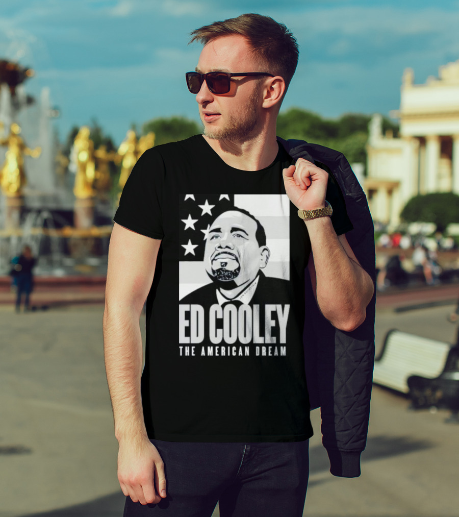 Ed Cooley The American Dream USA Flag T-Shirt