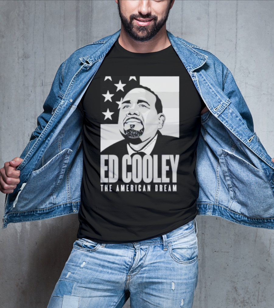 Ed Cooley The American Dream USA Flag T-Shirt