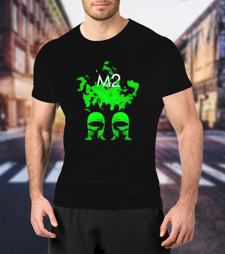 Mansionz M2 Green Mask Duo T-Shirt