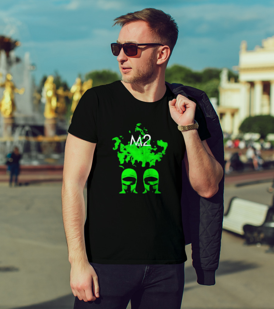 Mansionz M2 Green Mask Duo T-Shirt