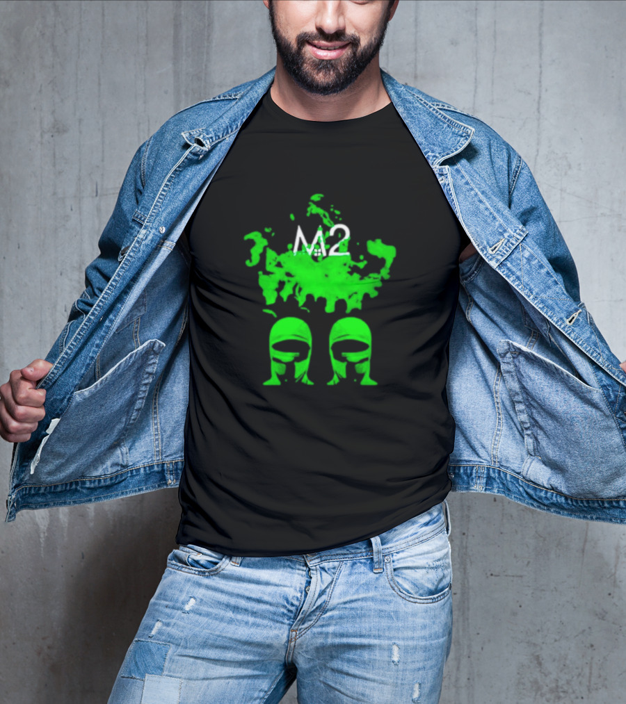 Mansionz M2 Green Mask Duo T-Shirt