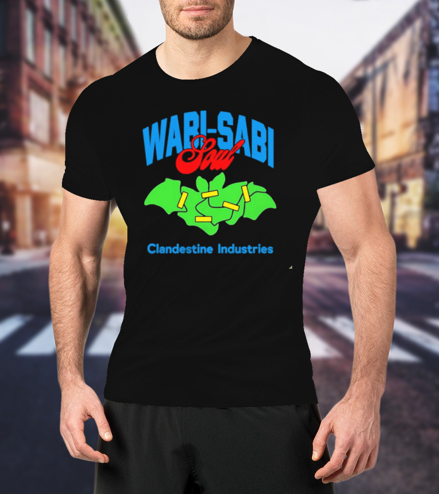 Wabi-Sabi Soul Clandestine Industries Vibrant Foliage T-Shirt
