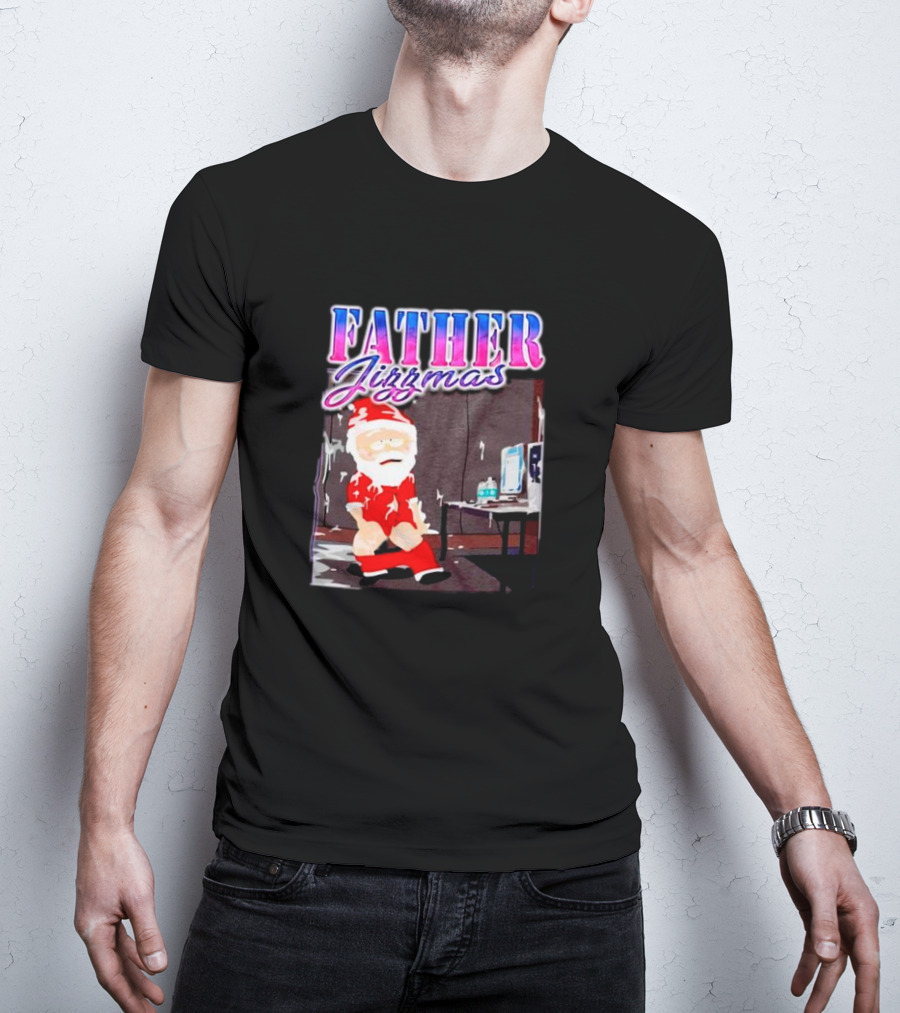 Father Jizzmas Funny Santa T-Shirt