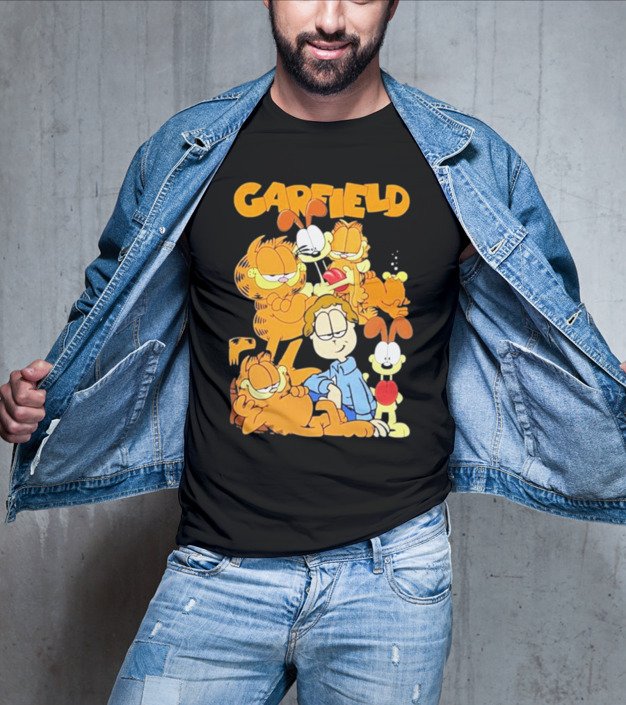 Garfield And Friends Group Character T-Shirt