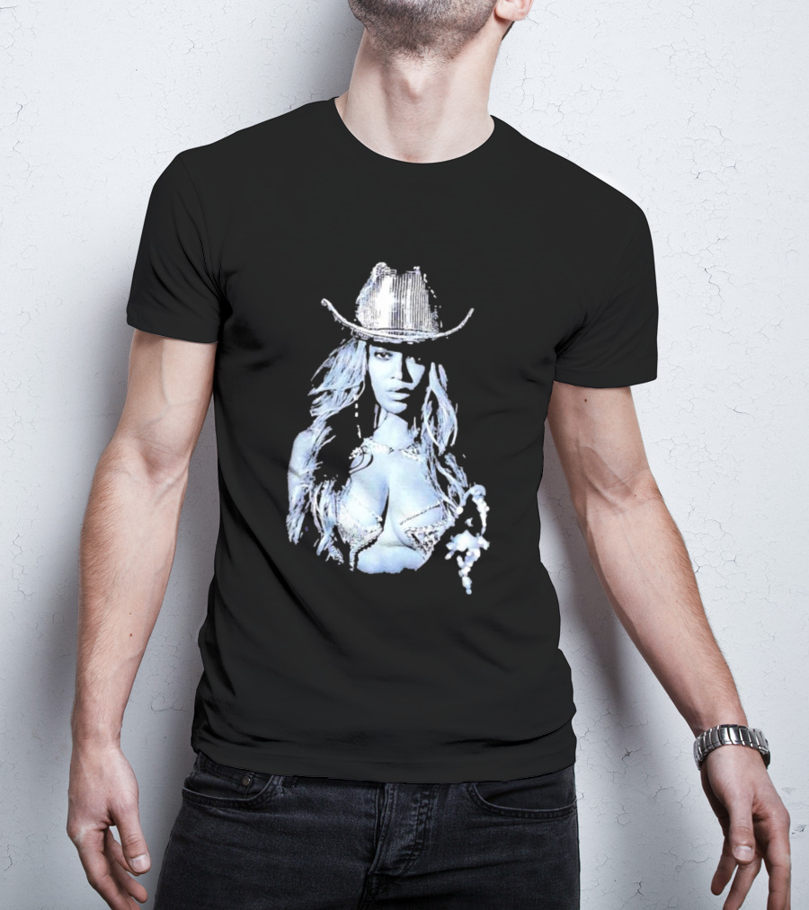 Beyonce Renaissance World Tour Cowgirl Hat Glamorous T-Shirt