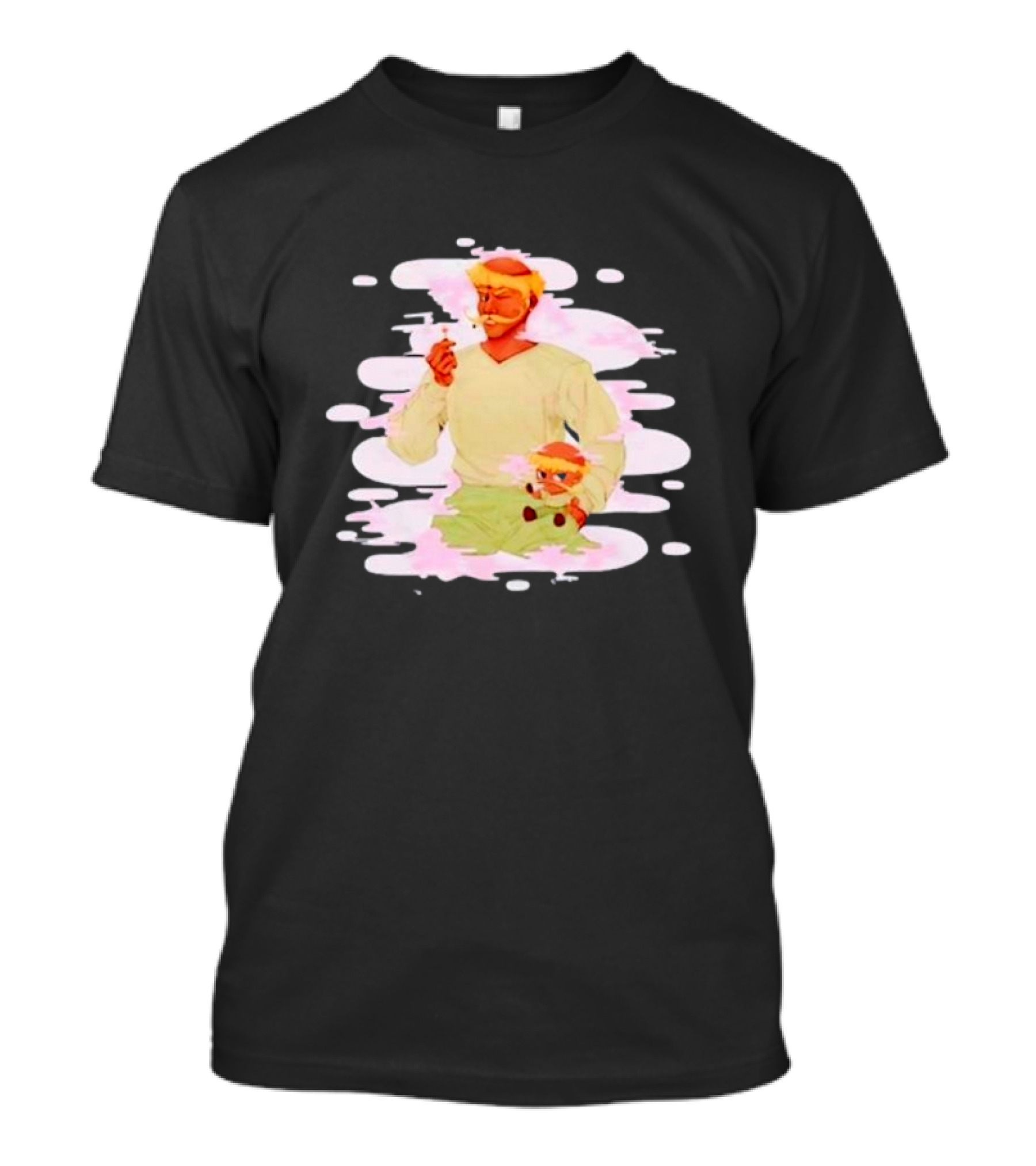 Big And Lil Ditter Smokin' Bonding Session T-Shirt