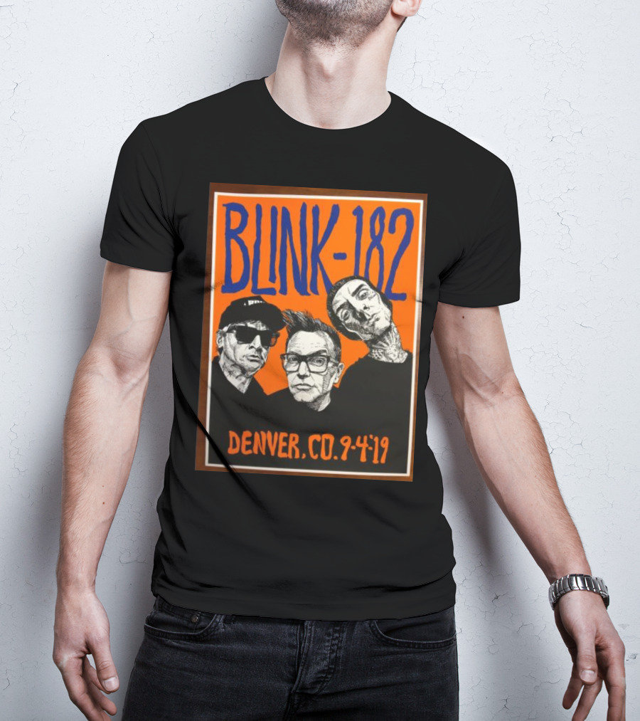 BLINK-182 Denver CO 9-4-19 T-Shirt