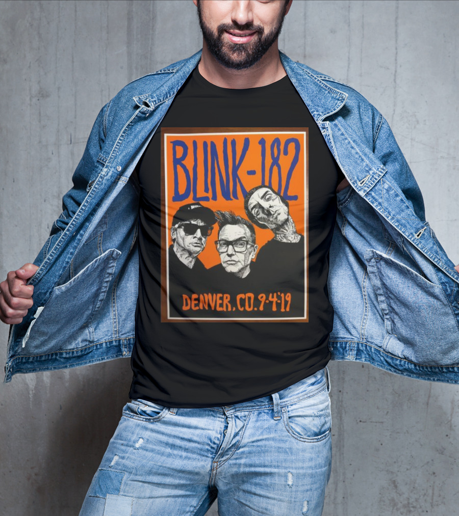 BLINK-182 Denver CO 9-4-19 T-Shirt
