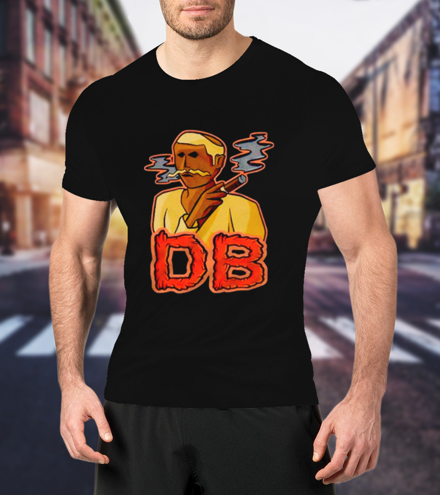 DB OSRS Character Smoking Cigar T-Shirt