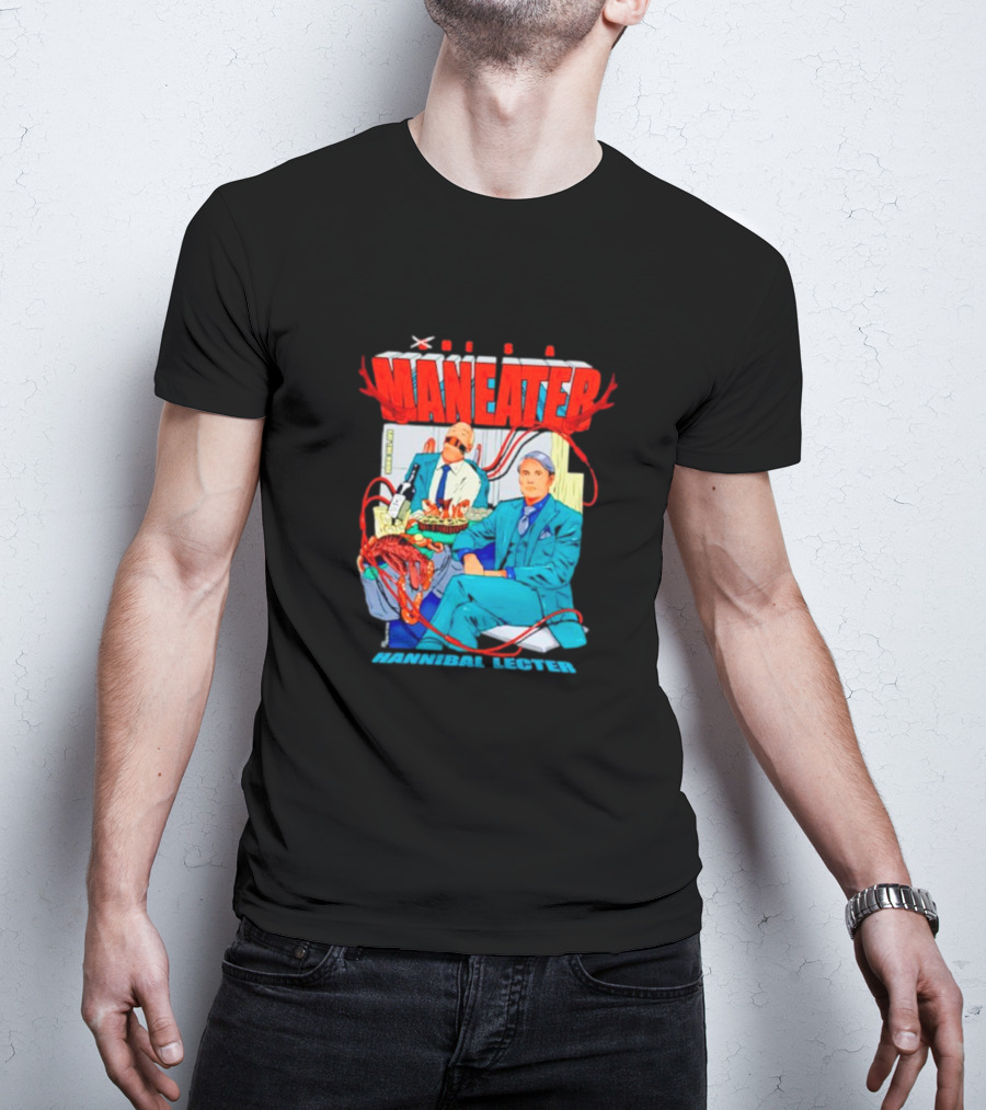 Maneater Hannibal Lecter Vintage Comic T-Shirt
