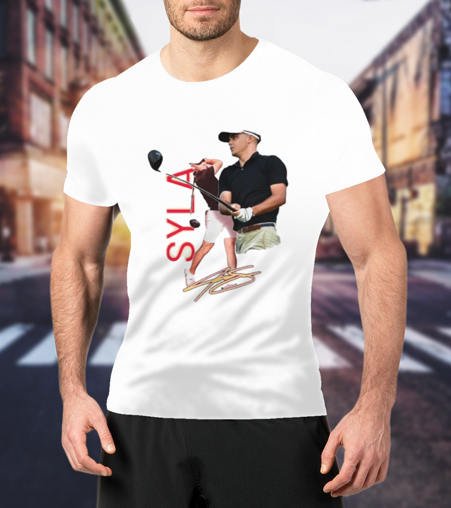 SYLAK Golf Swing Gold Signature T-Shirt