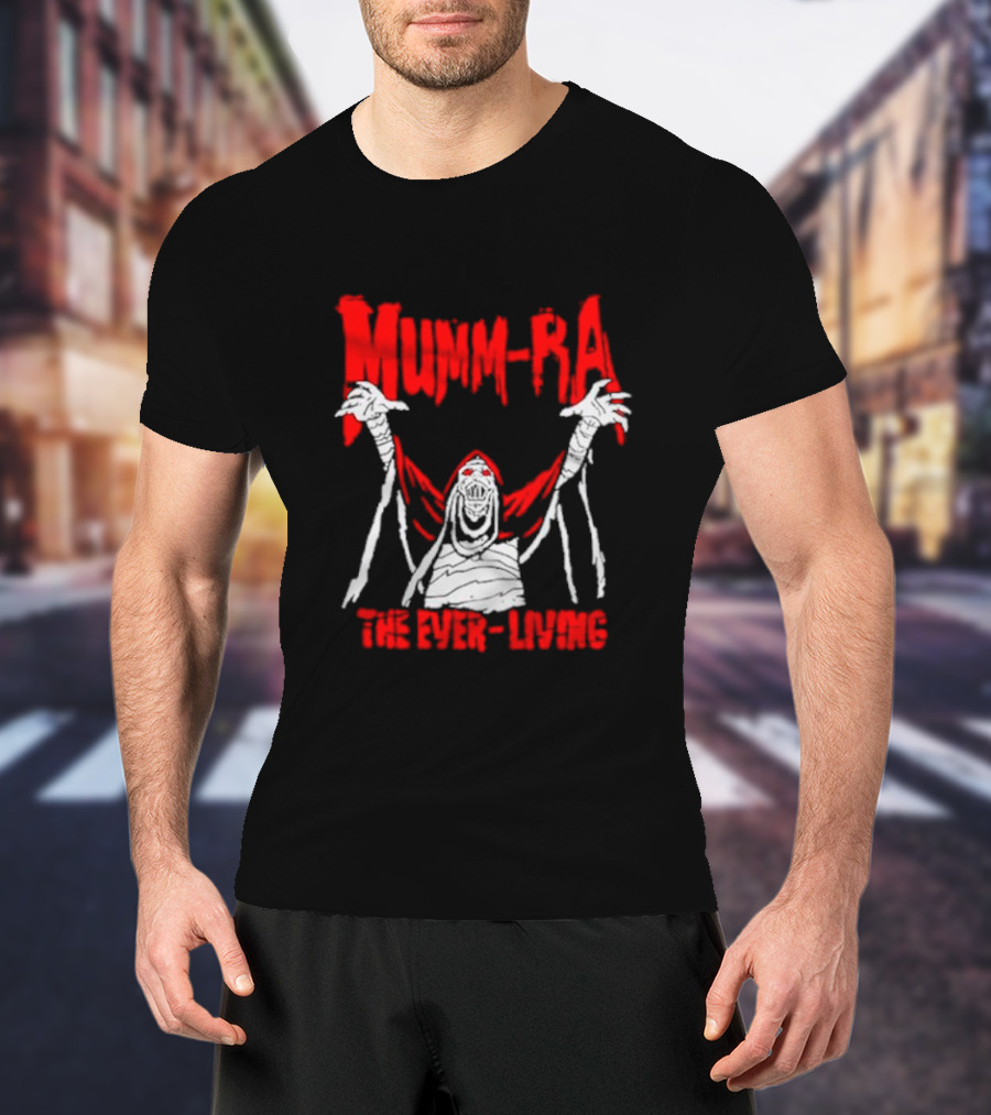 Mumm-Ra The Ever-Living Red And White T-Shirt
