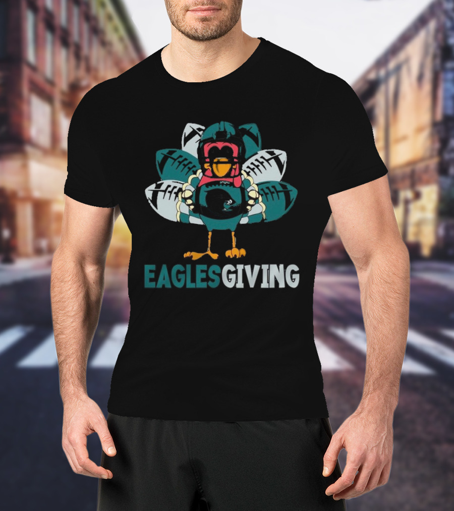 Eaglesgiving Turkey Philadelphia Eagles Thanksgiving T-Shirt