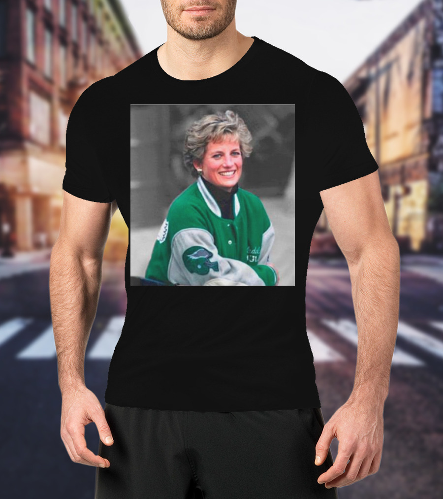 Philadelphia Eagles Fan Princess Diana Iconic T-Shirt