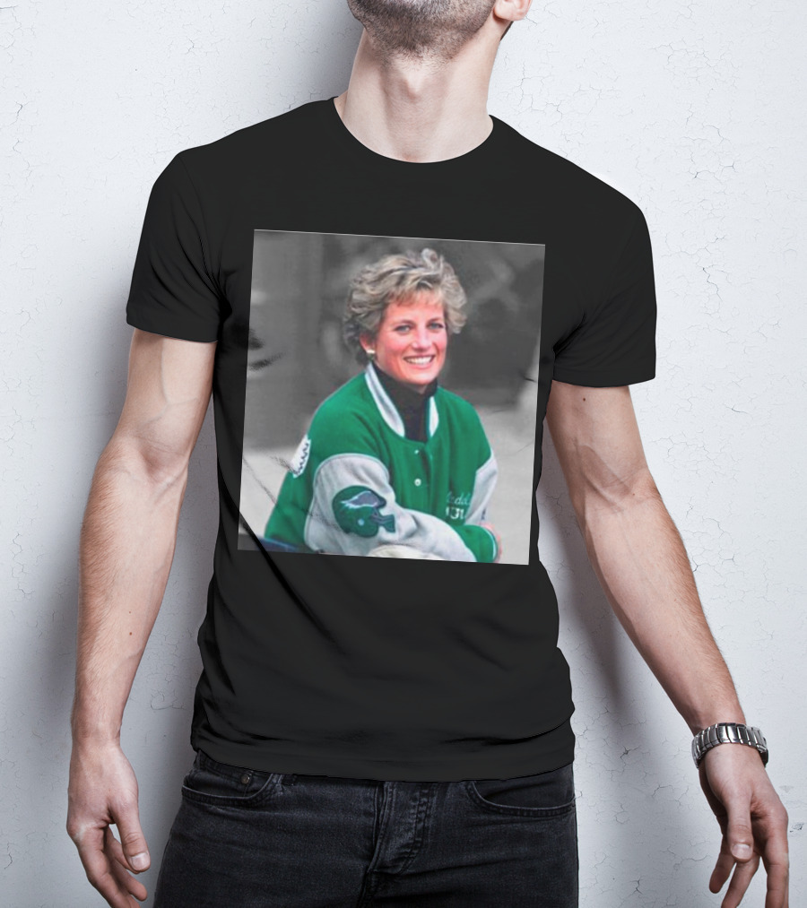 Philadelphia Eagles Fan Princess Diana Iconic T-Shirt