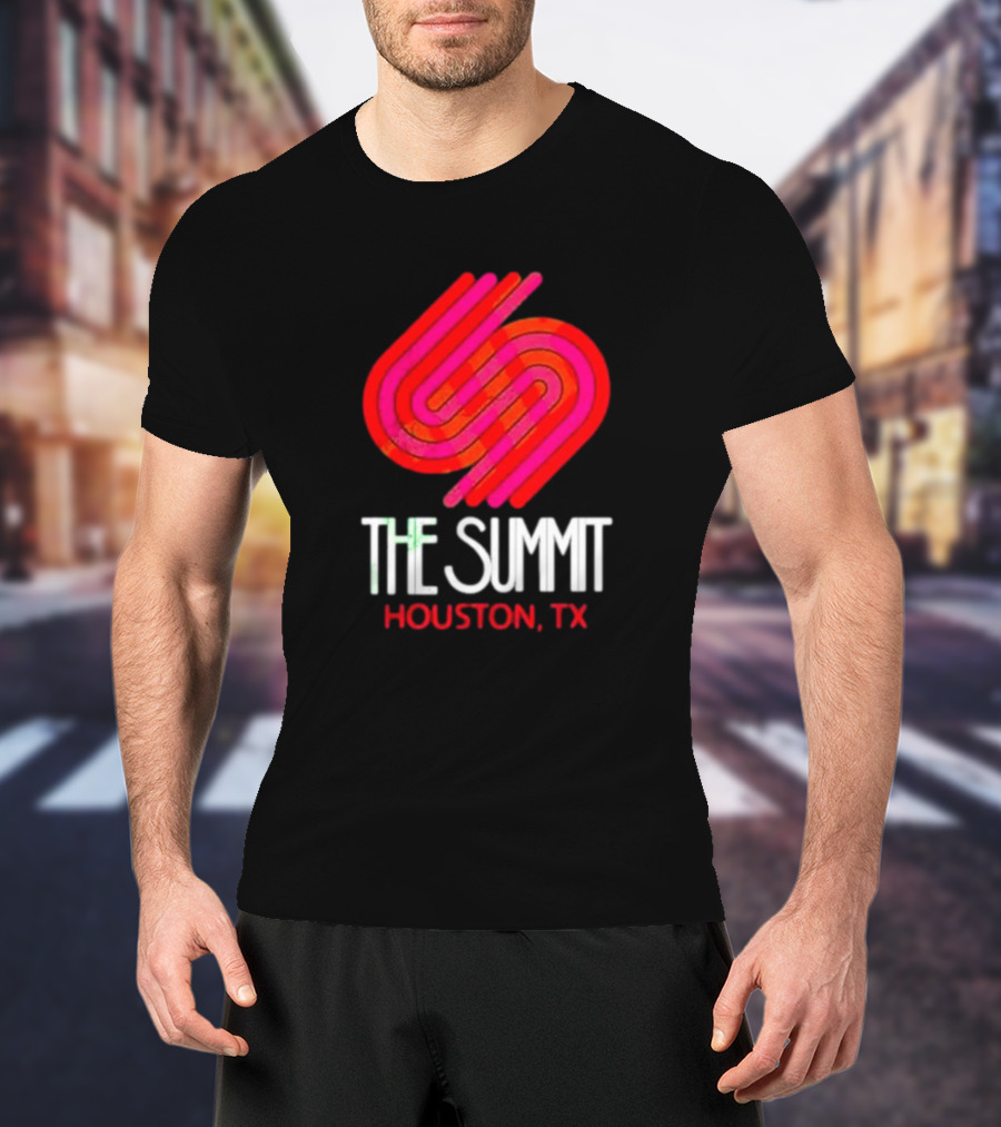 The Summit Houston TX Retro T-Shirt